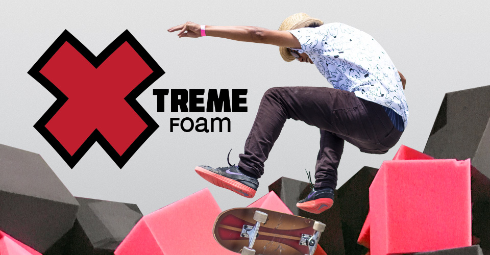 Extreme Sports Pit Foam for BMX or Skateboards